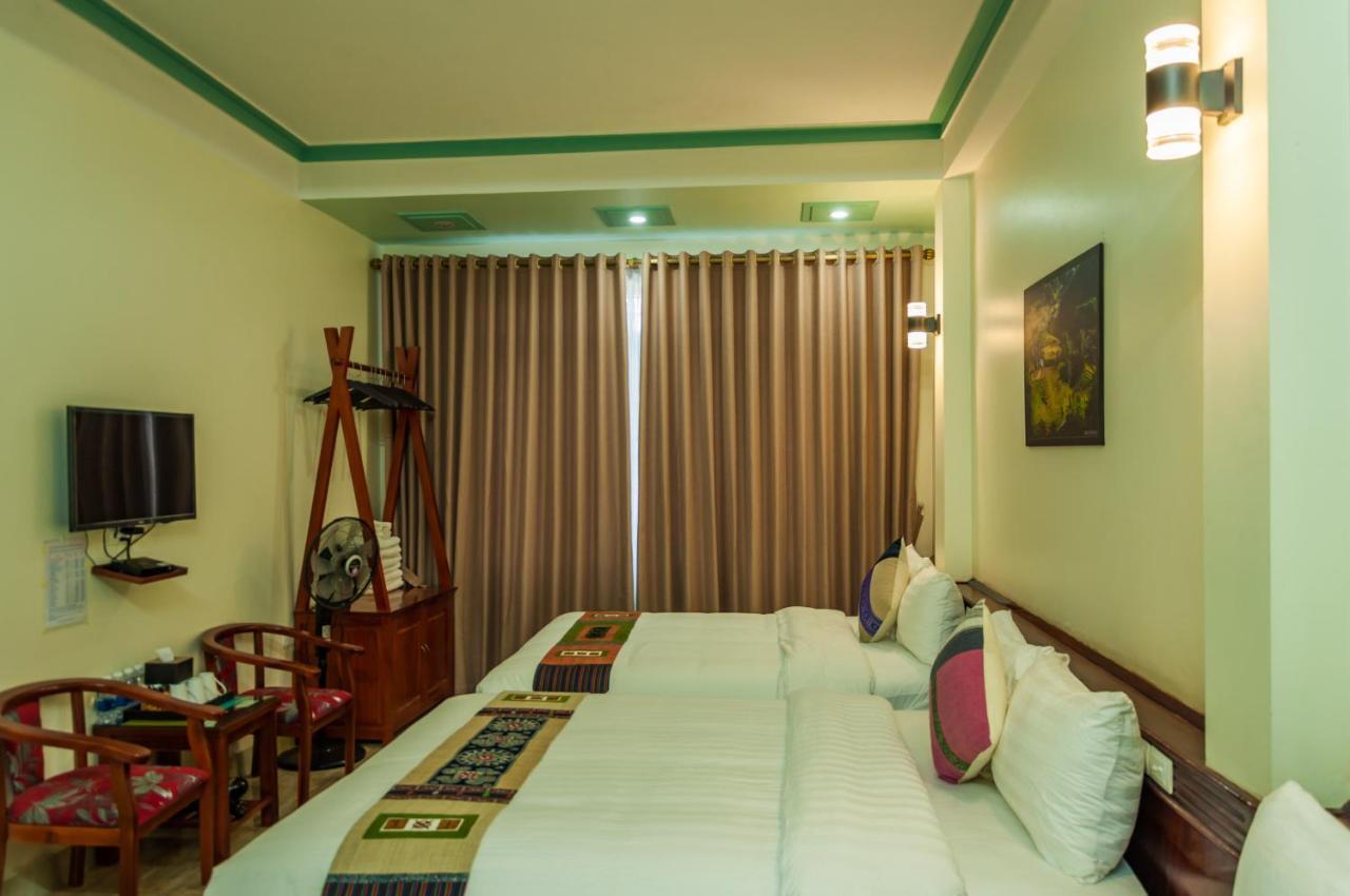 Sapa Peaceful Hotel Buitenkant foto