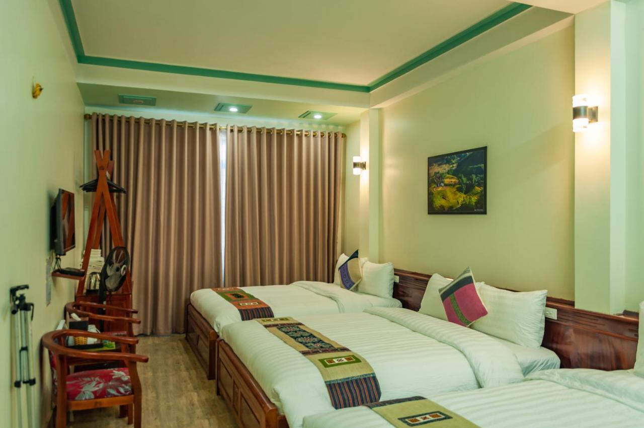 Sapa Peaceful Hotel Buitenkant foto